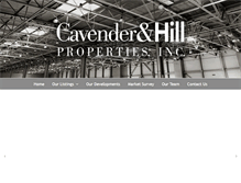 Tablet Screenshot of cavenderhill.com